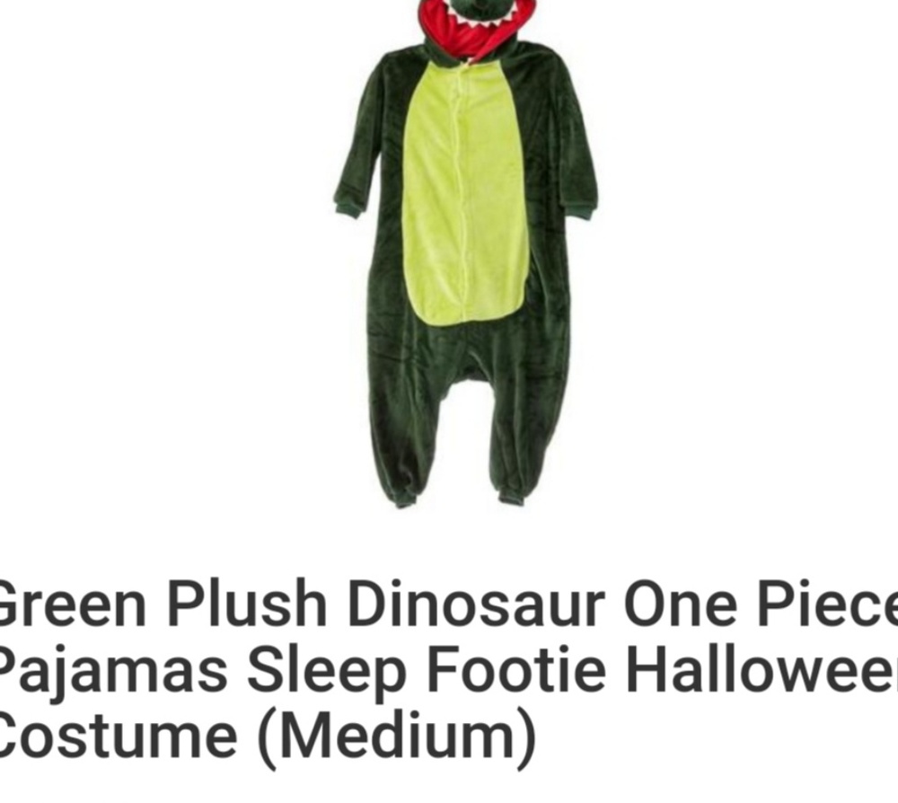 Dinosaur kids plush Onesie